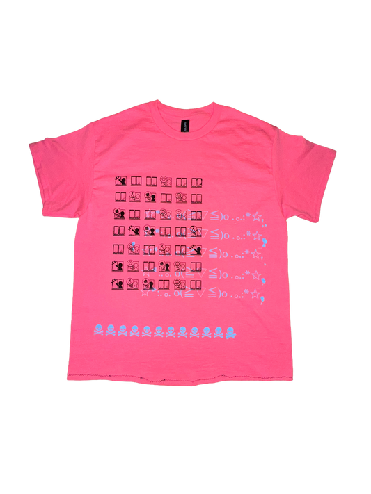 tomodachi shirt pink (medium)